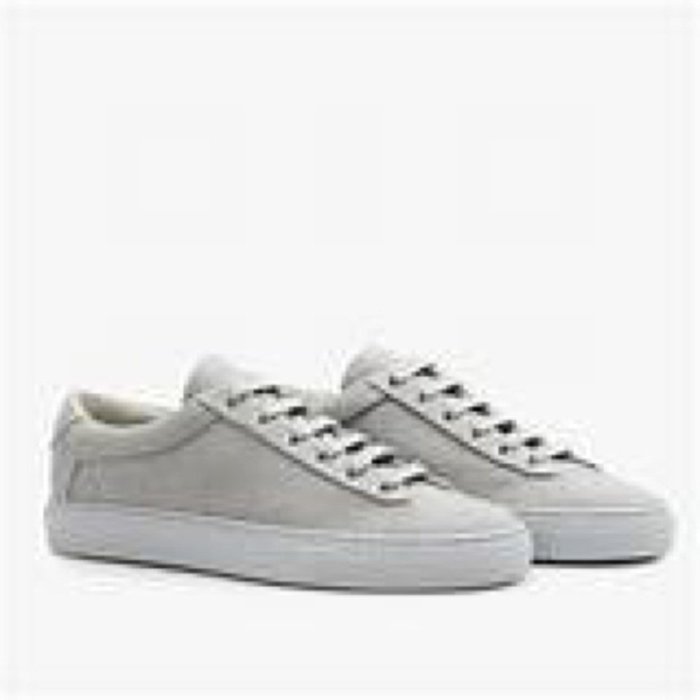 Koio grey canvas sneakers